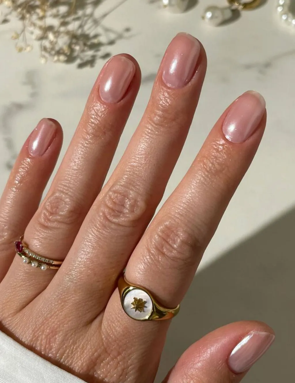 Le mini macaron Nail Art<Chrome Powder Set