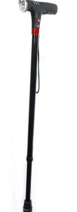 Enklere Liv Stokke<Churchill karbon stok med LED lys