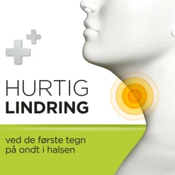 Strepsils Citrus Sukkerfri, sugetabletter< Ondt I Halsen|Forkølelse
