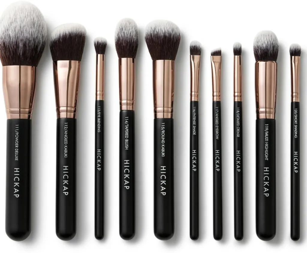 HICKAP Classic Complete Set< Makeupbørstesæt