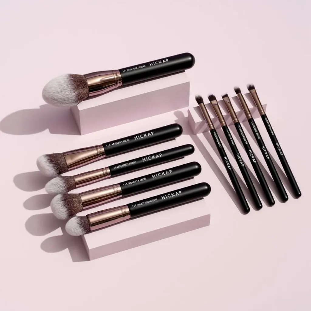 HICKAP Classic Complete Set< Makeupbørstesæt