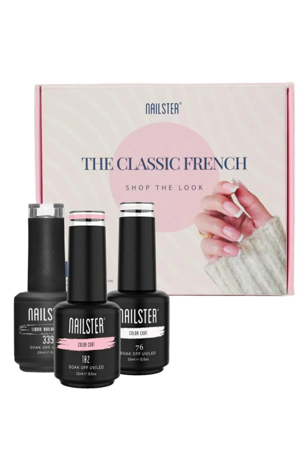 Nailster Classic French Gel Polish Gaveæske< Gaveæsker|Makeup Gaveæsker
