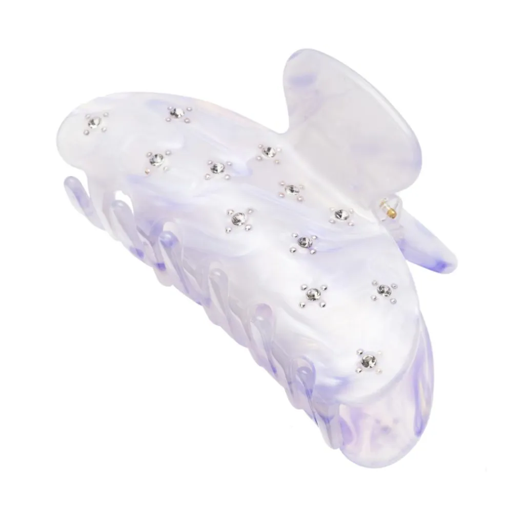 KICKS Beauty Hårpynt<Claw Clip Lilac Stones
