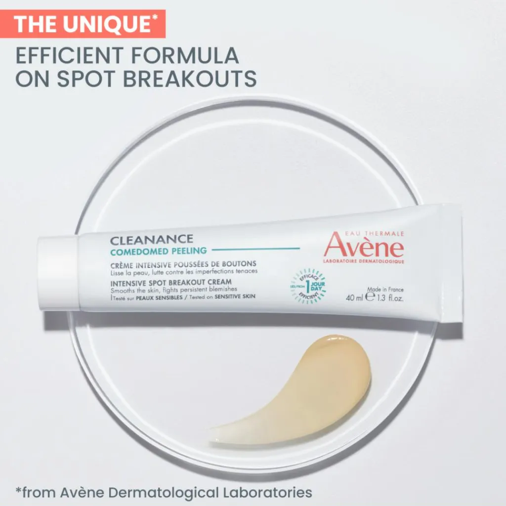 Avène Masker|Natcreme<Cleanance Comedomed Peeling Spot Breakout Cream