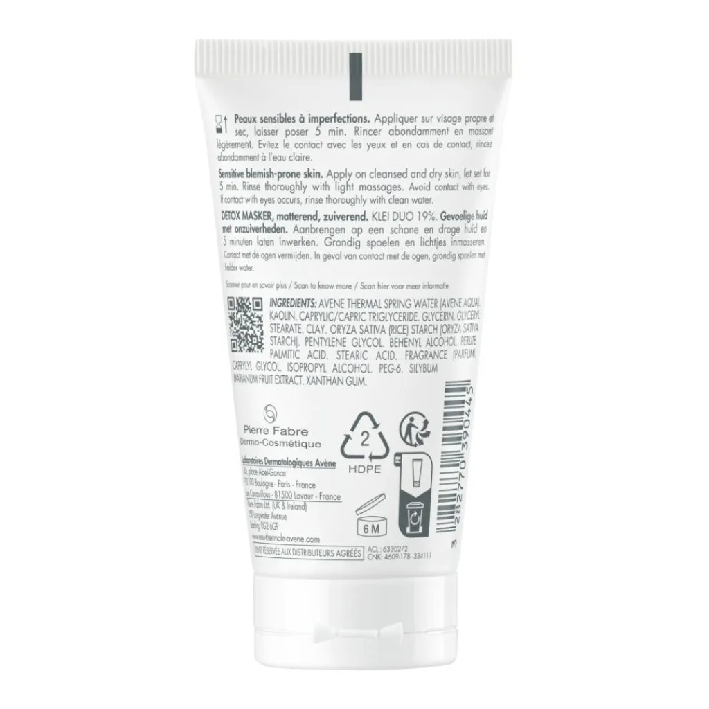 Avène Masker>Cleanance Detox Mask