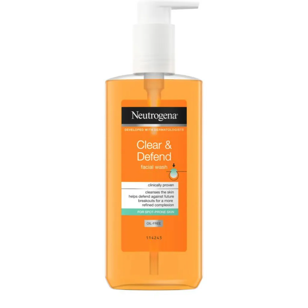 Neutrogena Ansigtspleje|Ansigtspleje>Clear & Defend Facial Wash