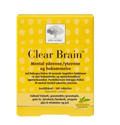 New Nordic Hjerne / Hukommelse>Clear Brain