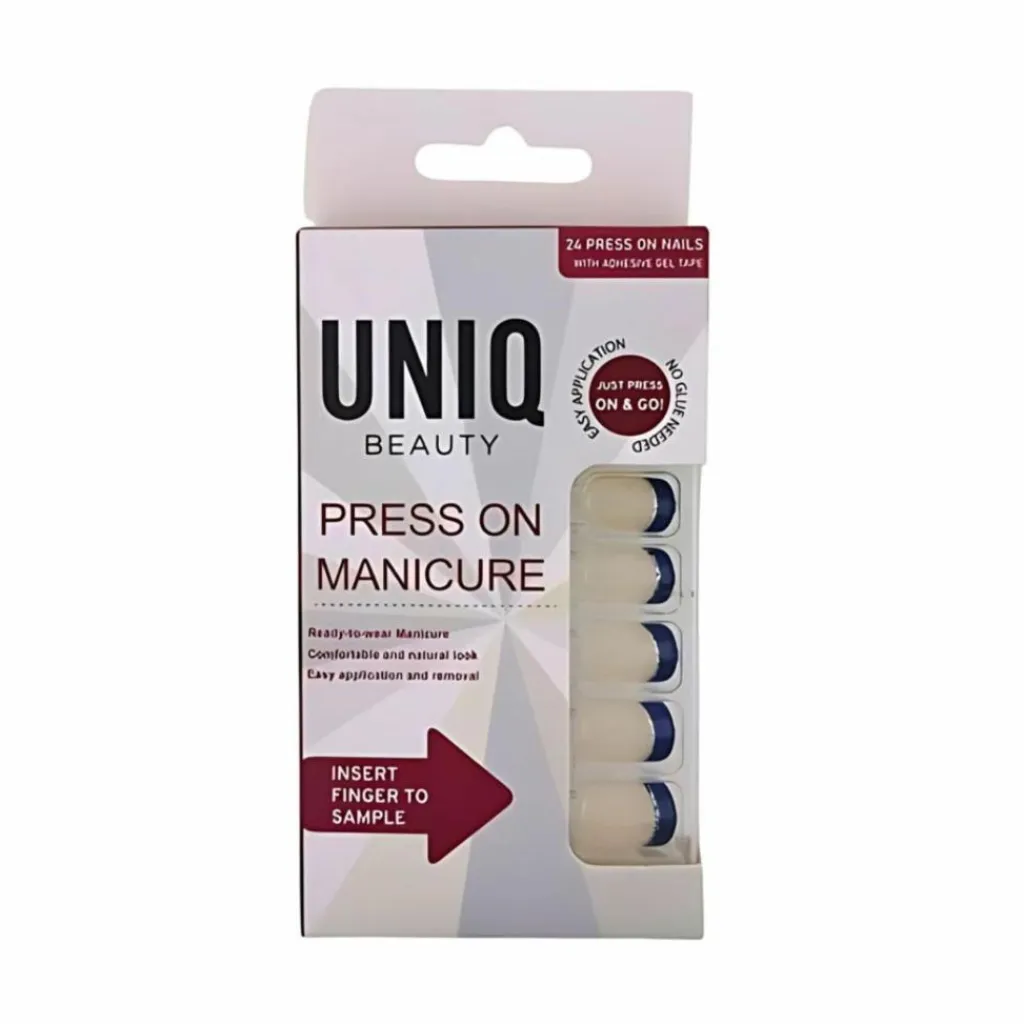 UNIQ Click On / Press On Negle< Kunstige Negle Og Tilbehør