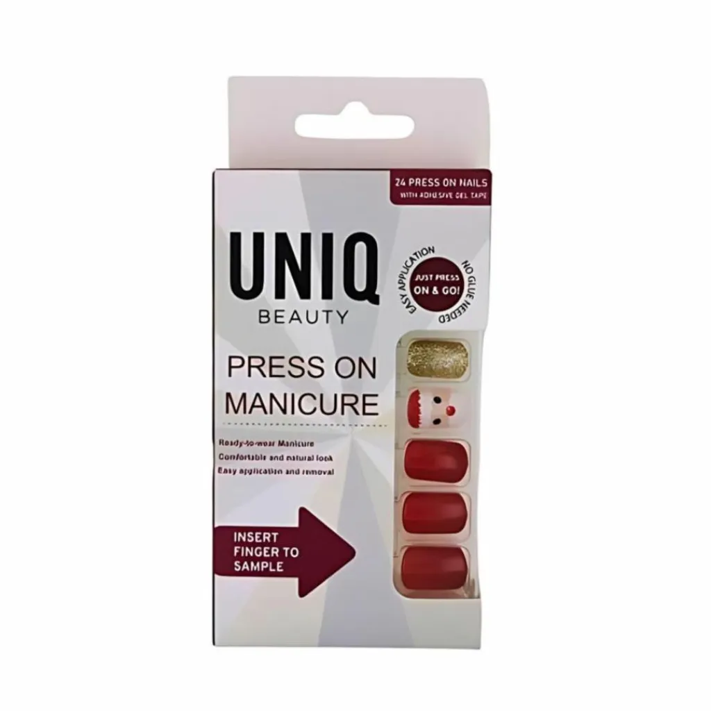UNIQ Click On / Press On Negle< Kunstige Negle Og Tilbehør