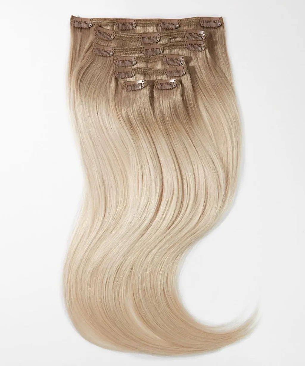 Rapunzel of Sweden Clip-on set 7 pieces 50 cm< Hair Extensions