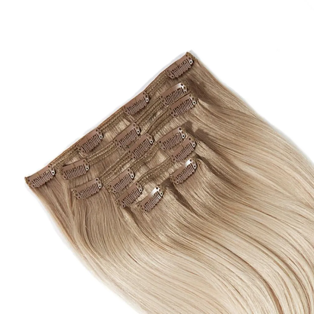 Rapunzel of Sweden Clip-on set 7 pieces 50 cm< Hair Extensions