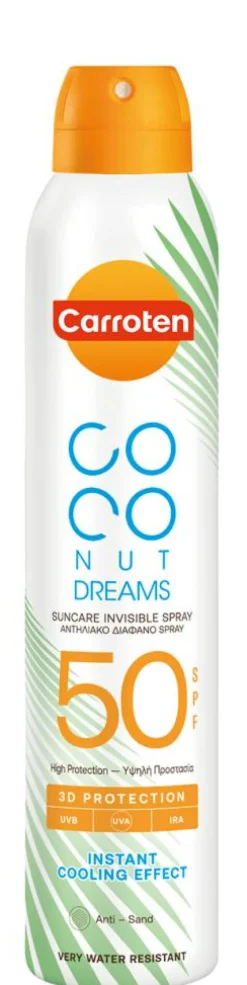 Carroten Coconut Dreams Suncare Dry Mist Spray SPF 50< Solcreme