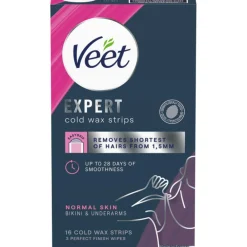 Veet Cold Wax Strips< Voks & Strips
