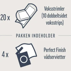Veet Cold Wax Strips Sensitive Face< Hårfjerningscreme