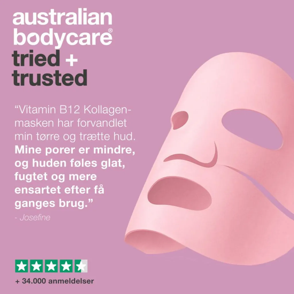 Australian Bodycare Masker<Collagen & Vitamin B12 Pink Mask