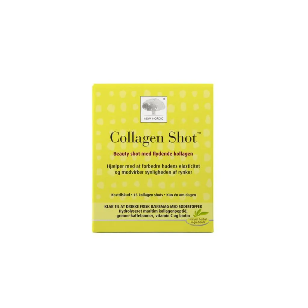 New Nordic Collagen Shots< Ingredienser|Hud, Hår & Negle