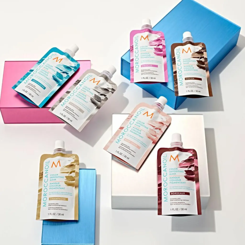 Moroccanoil Color Depositing Mask - Hibiscus< Rejsestørrelser