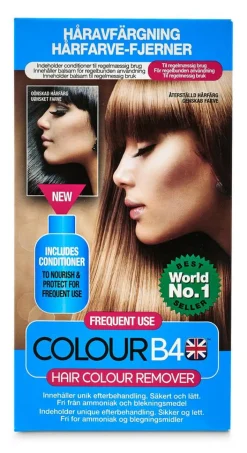 COLORB4 Affarvning<ColourB4 Hårfarvefjerner Frequent Use