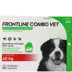 Frontline Combo Hund 40+ kg< Flåter & Lopper|Flåter & Lopper