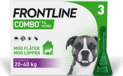 Frontline Combo Hund 20-40 kg< Flåter & Lopper|Flåter & Lopper