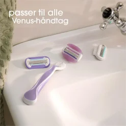 Gillette Skrabere & Blade<Comfortglide Breeze Barberskraber + 3 Barberblade