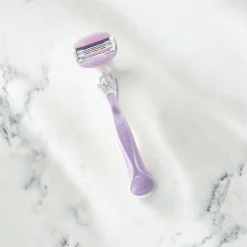 Gillette Skrabere & Blade<Comfortglide Breeze Barberskraber + 3 Barberblade