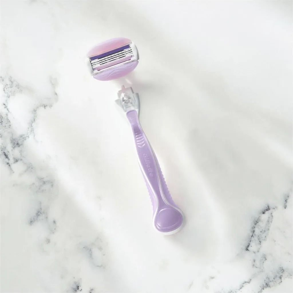 Gillette Skrabere & Blade<Comfortglide Breeze Barberskraber + 3 Barberblade