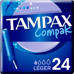 Tampax Compak Lites Tamponer< Bind & Indlæg
