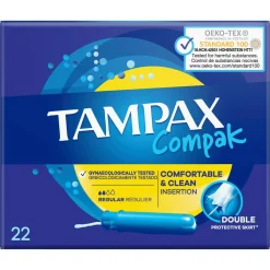 Tampax Bind & Indlæg>Compak Regular Tamponer