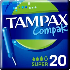 Tampax Bind & Indlæg<Compak Super Tamponer