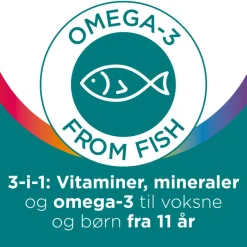 Multi-tabs Complet kapsler med omega-3< Kosttilskud|Kosttilskud Til Mænd