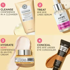 IT Cosmetics Confidence in an Eye Cream Anti-Aging Peptide Eye Cream< Øjenpleje