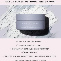 Fenty Beauty Cookies N Clean Whipped Clay Pore Detox Face Mask< Masker