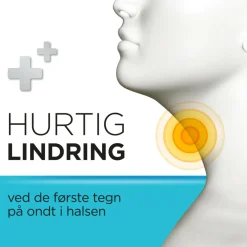 Strepsils Cool, Sugetabletter< Ondt I Halsen|Forkølelse