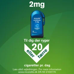 Nicorette® Nikotintabletter|Rygestop>Cooldrops 2 mg sugetabletter