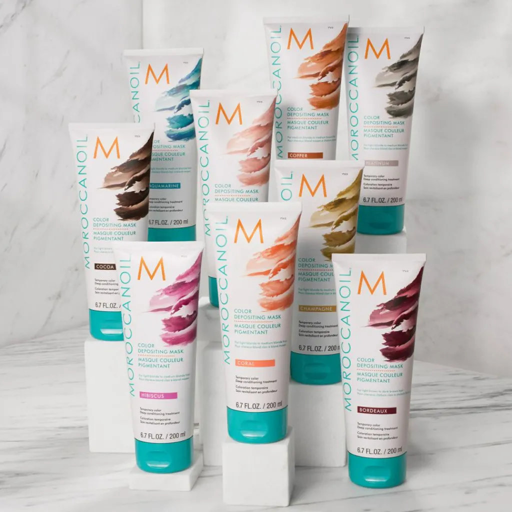 Moroccanoil Coral Color Depositing Mask - Coral< Washouts