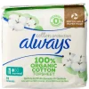 Always Cotton Normal Pads wings< Bind & Indlæg
