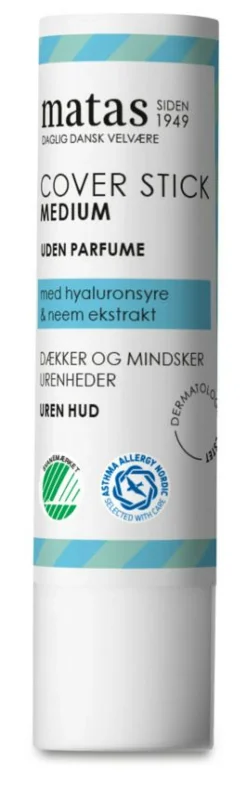Matas Striber Problemhud>Cover Stick Til Uren Hud Uden Parfume