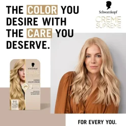 Schwarzkopf Creme Supreme Caring Color Creme< Permanent Hårfarve