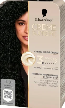 Schwarzkopf Permanent Hårfarve>Creme Supreme Caring Color Creme