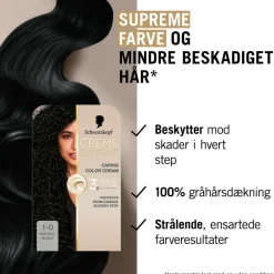Schwarzkopf Permanent Hårfarve>Creme Supreme Caring Color Creme