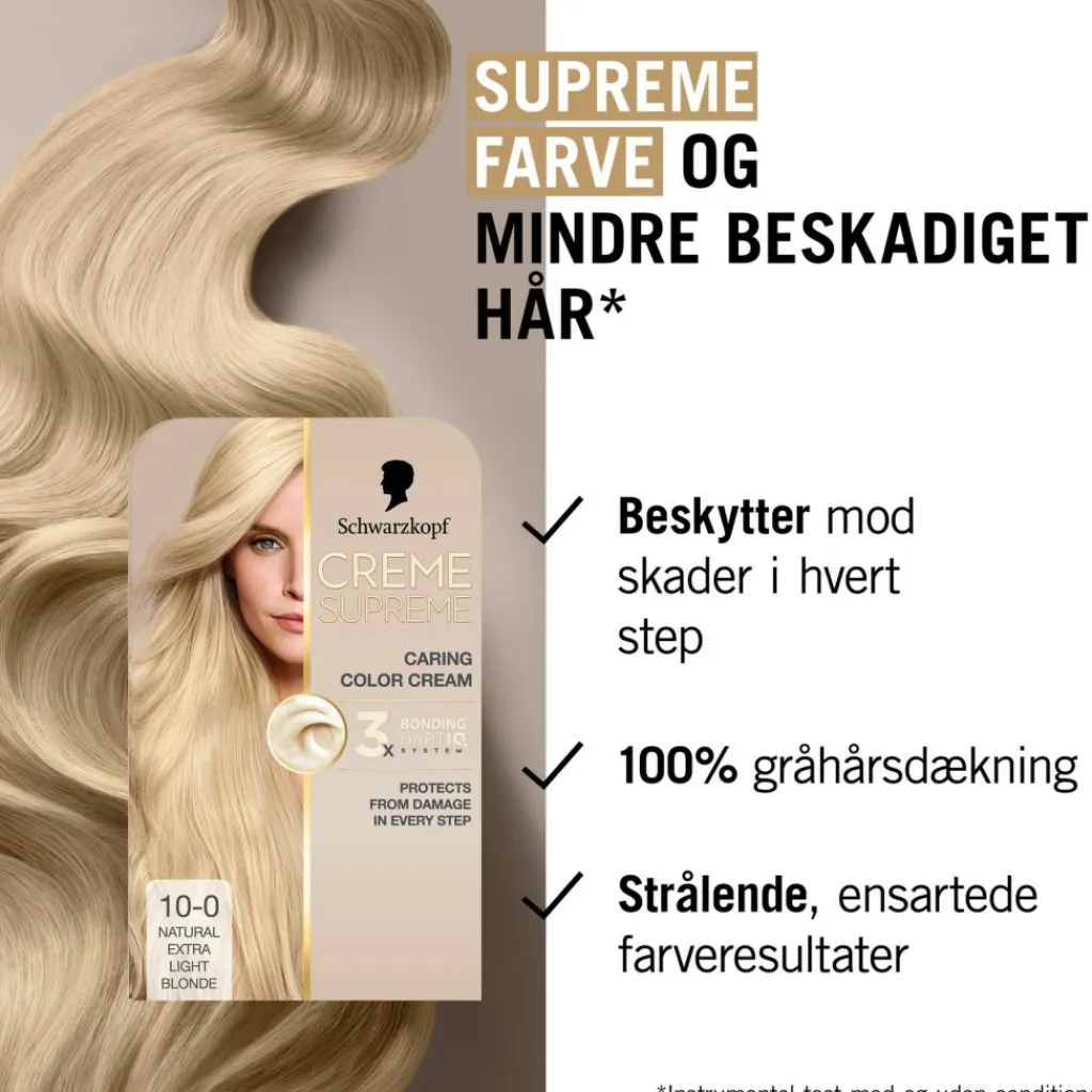 Schwarzkopf Permanent Hårfarve>Creme Supreme Caring Color Creme