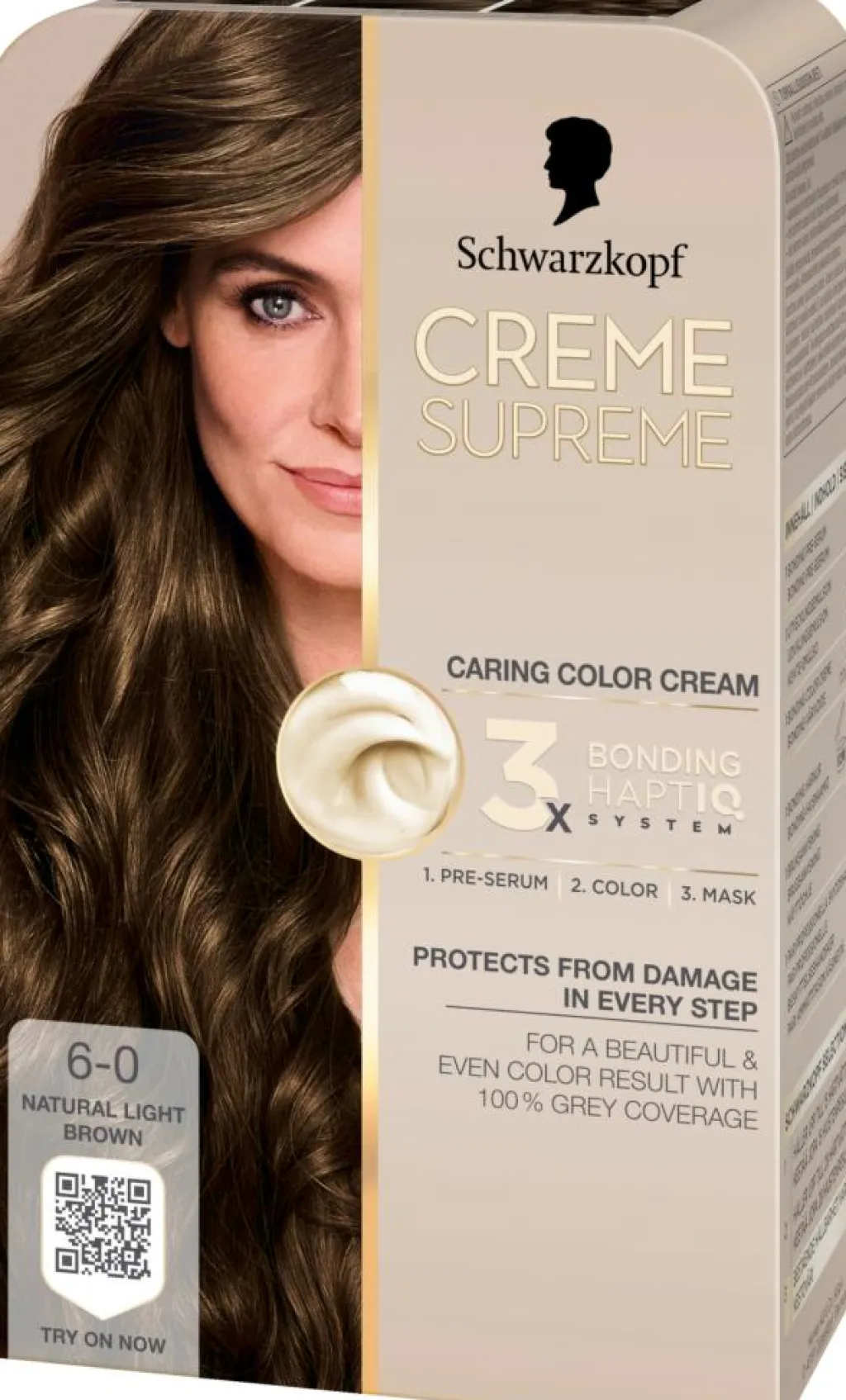Schwarzkopf Permanent Hårfarve<Creme Supreme Caring Color Creme