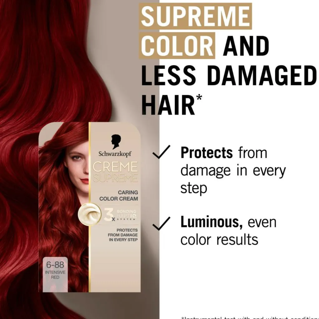 Schwarzkopf Creme Supreme Caring Color Creme< Permanent Hårfarve
