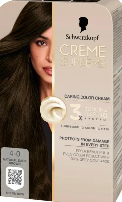 Schwarzkopf Permanent Hårfarve<Creme Supreme Caring Color Creme