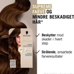 Schwarzkopf Permanent Hårfarve<Creme Supreme Caring Color Creme