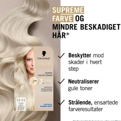 Schwarzkopf Permanent Hårfarve<Creme Supreme Caring Color Creme