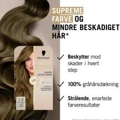 Schwarzkopf Permanent Hårfarve>Creme Supreme Caring Color Creme