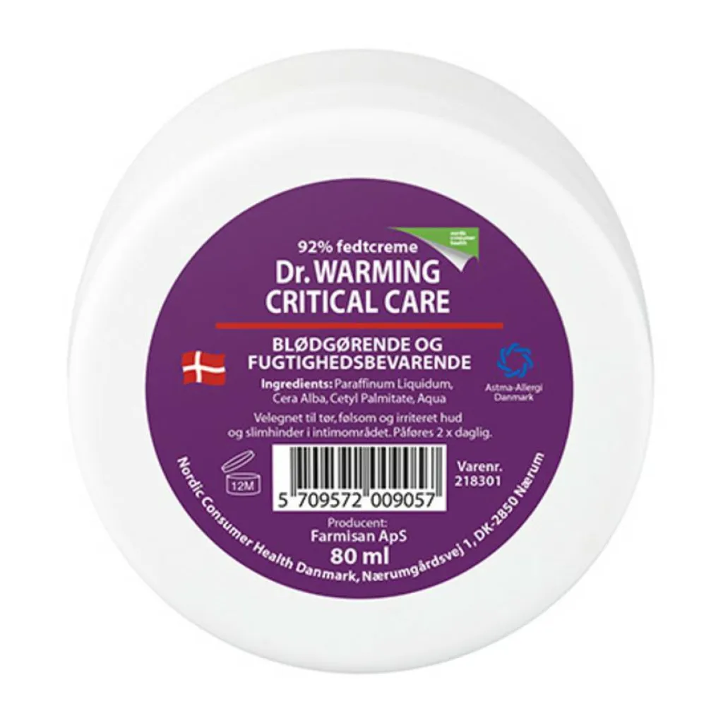 Dr. Warming Øvrig>Critical Care i krukke