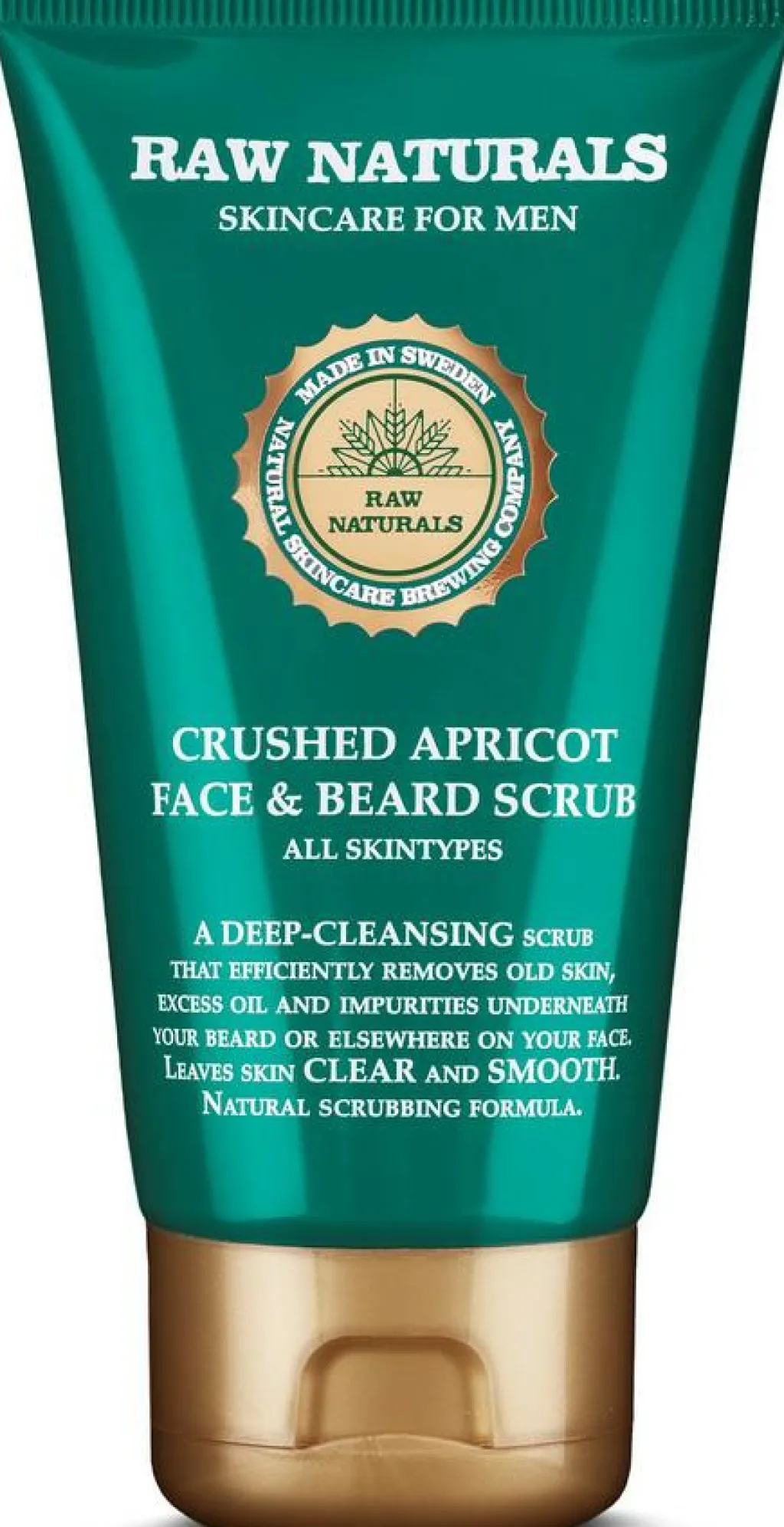 Raw Naturals Ansigtspleje>Crushed Apricot Face & Beard Scrub